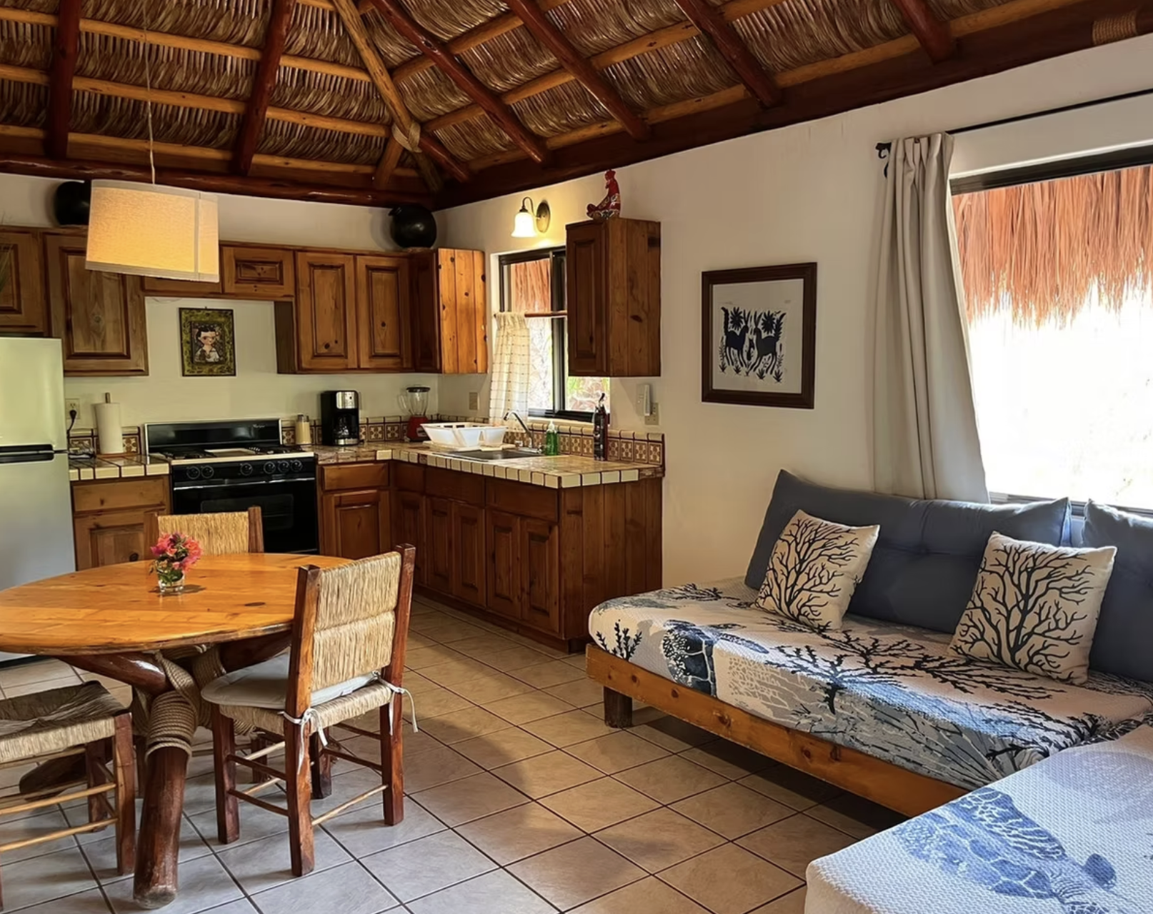 Deluxe Bungalow interior, Cabo Pulmo Beach Resort