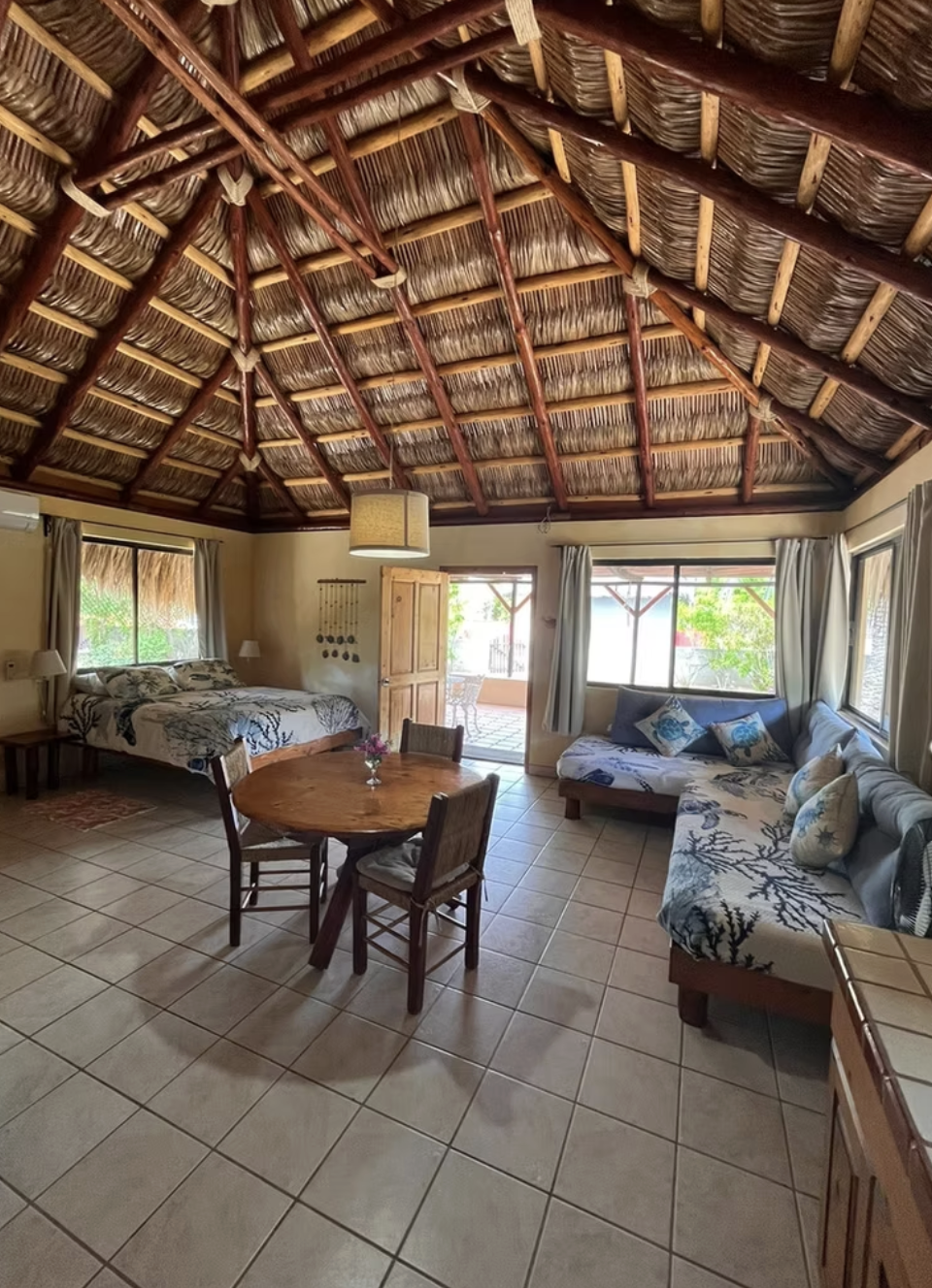 Deluxe Bungalow patio, Cabo Pulmo Beach Resort