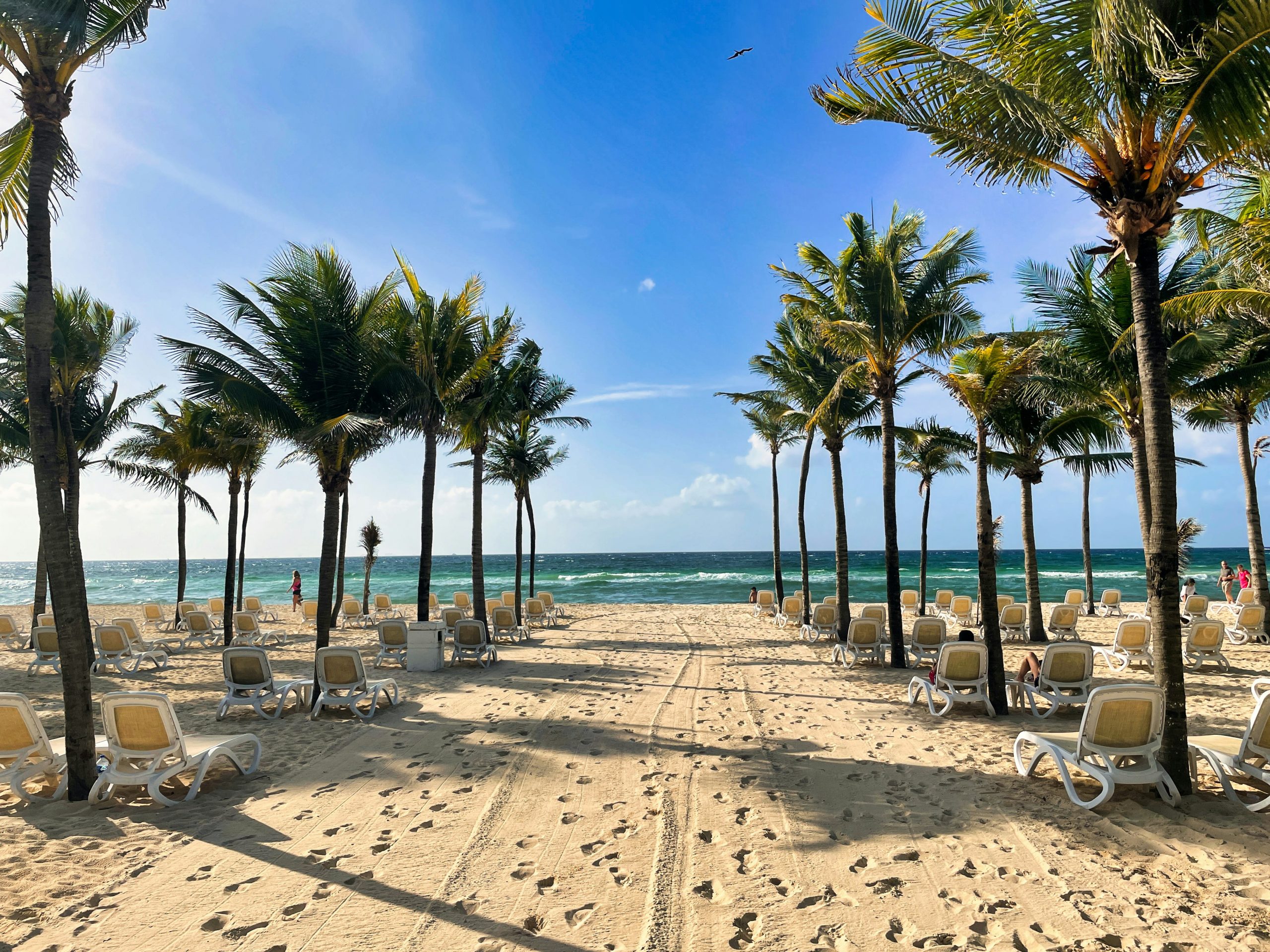Playa del Carmen coastline