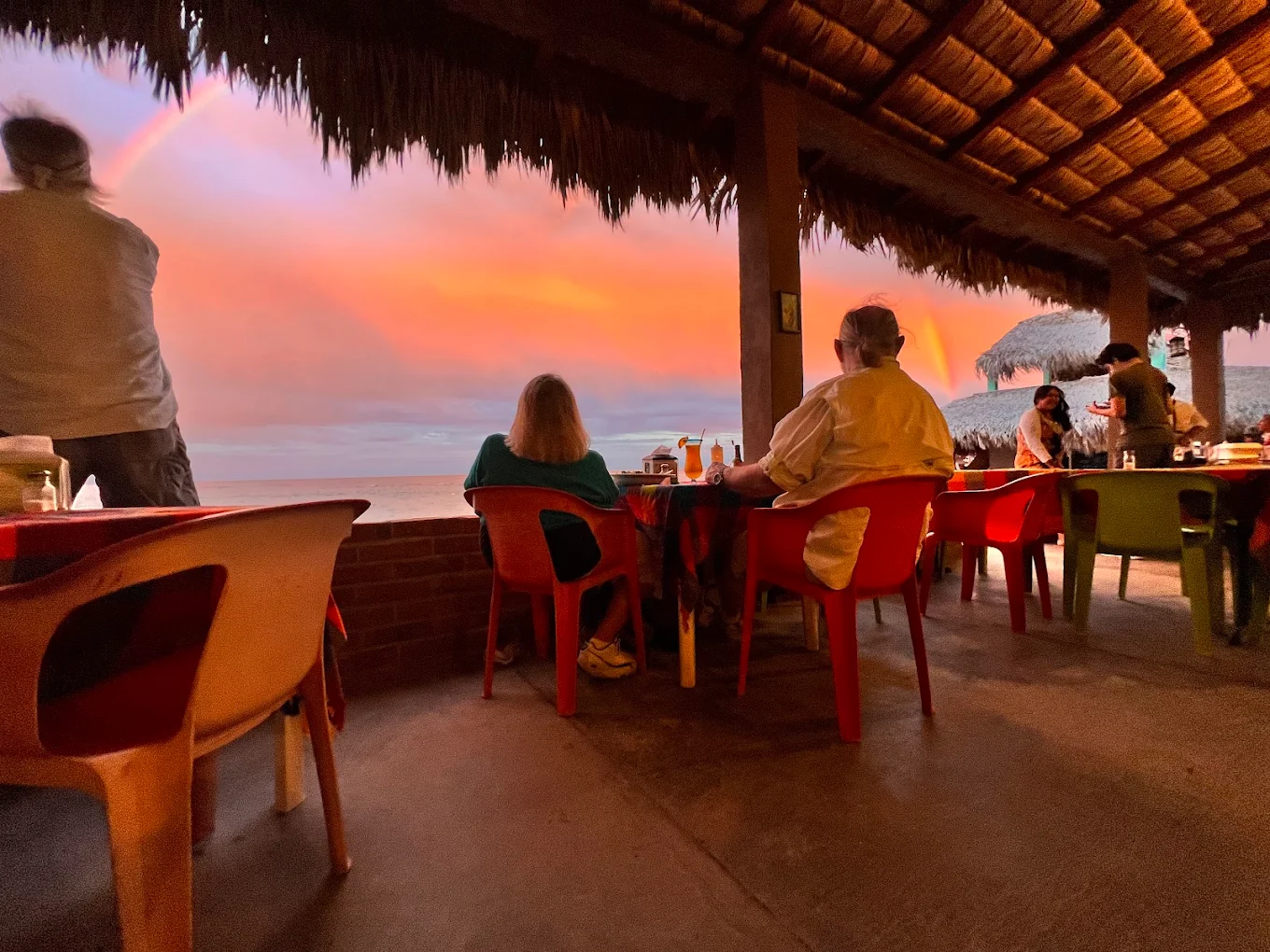 La Palapa restaurant, Cabo Pulmo