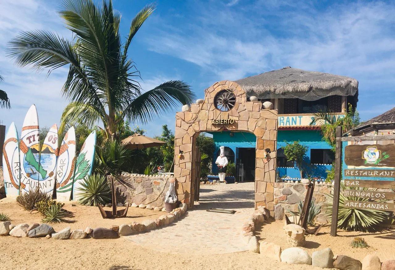 Tito's pizza restaurant, Cabo Pulmo