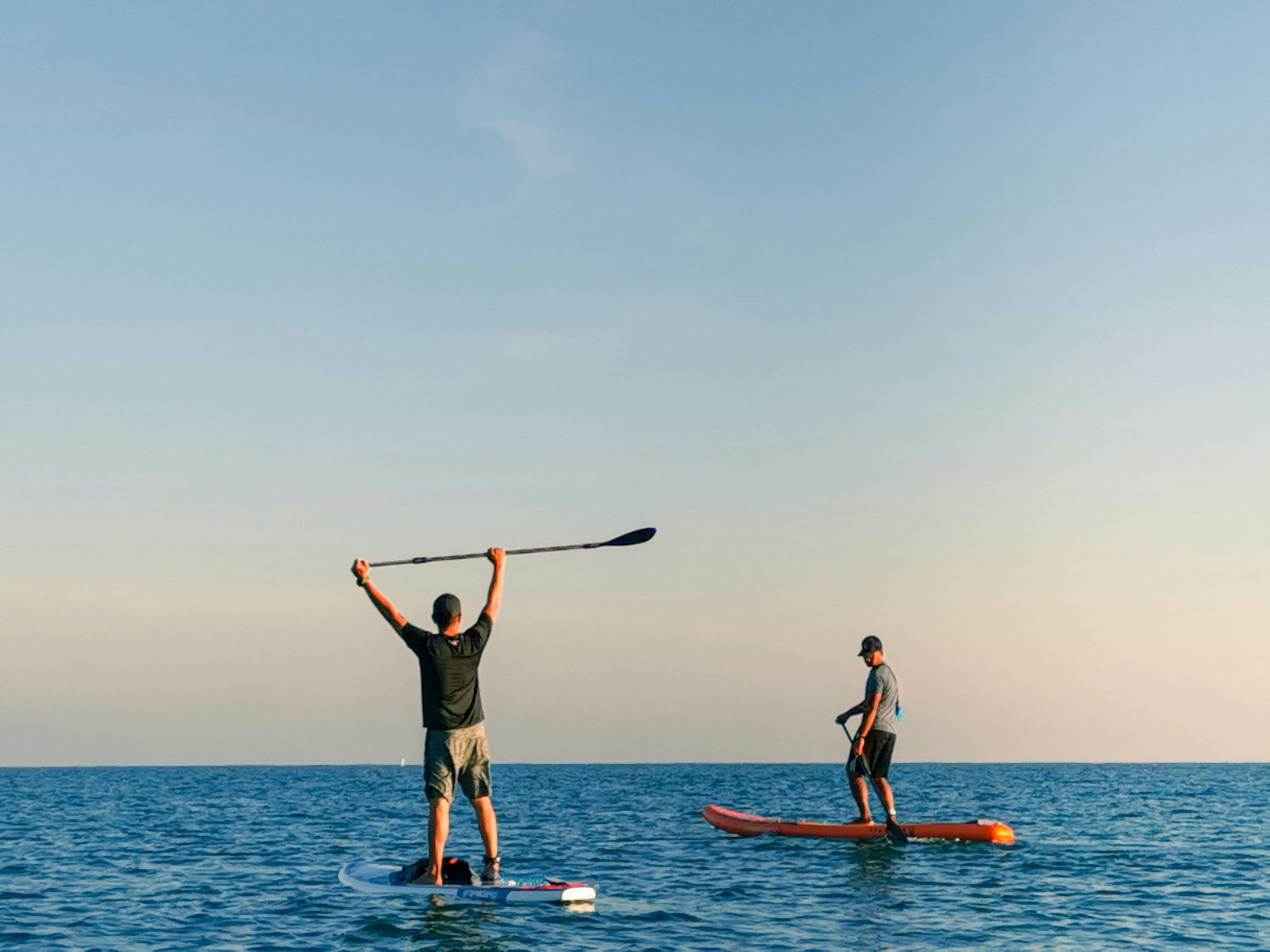 Paddleboarding at Fuvahmulah