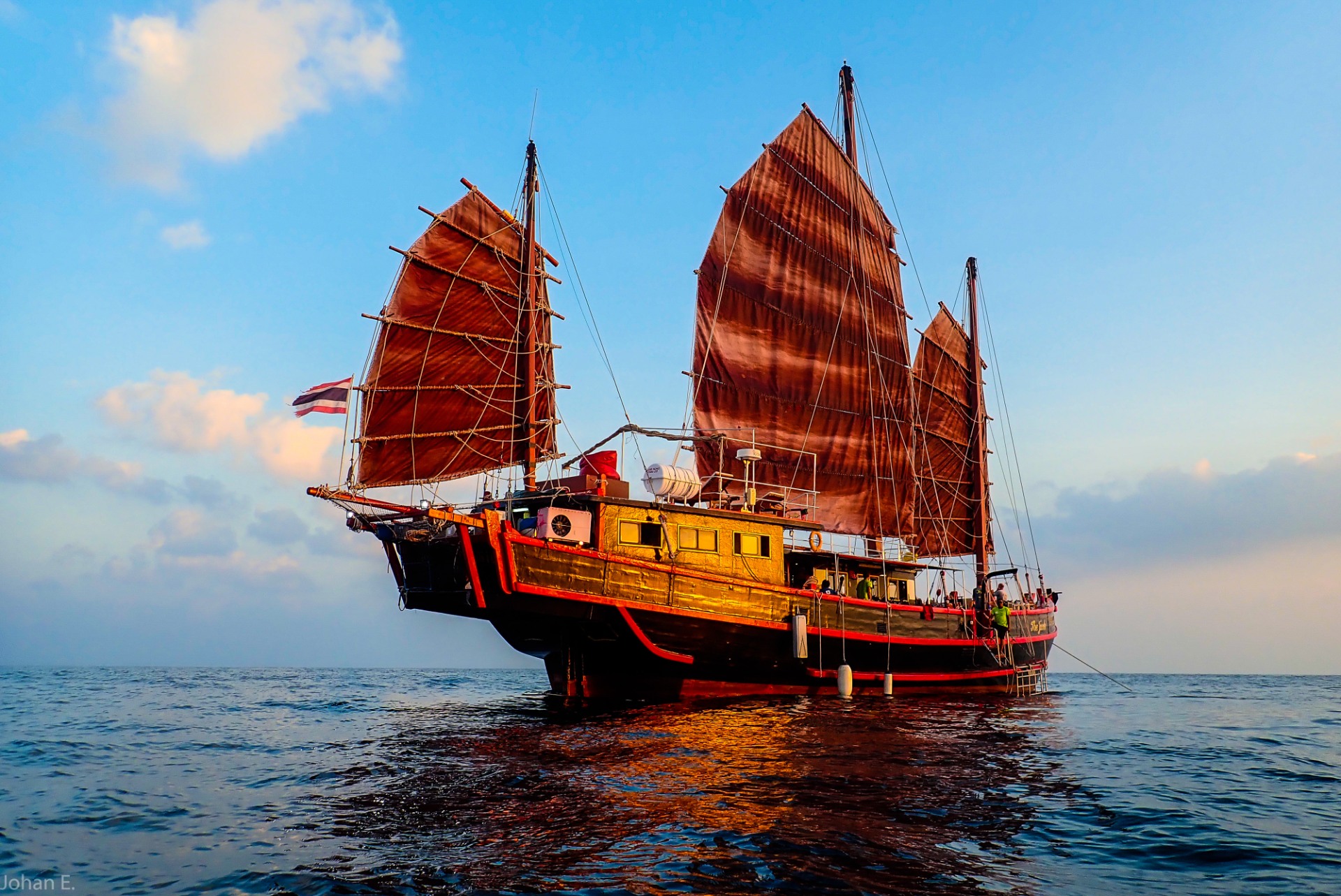The Junk liveaboard, Thailand