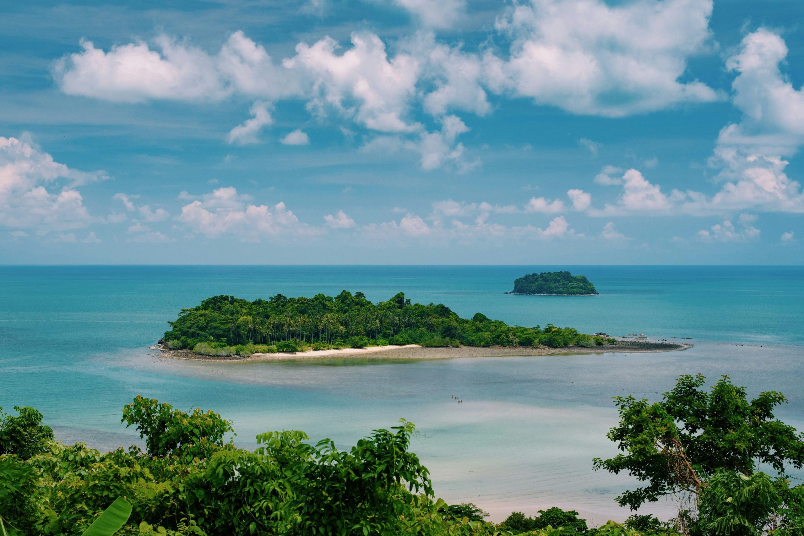 Koh Tachai island from above, Thailand