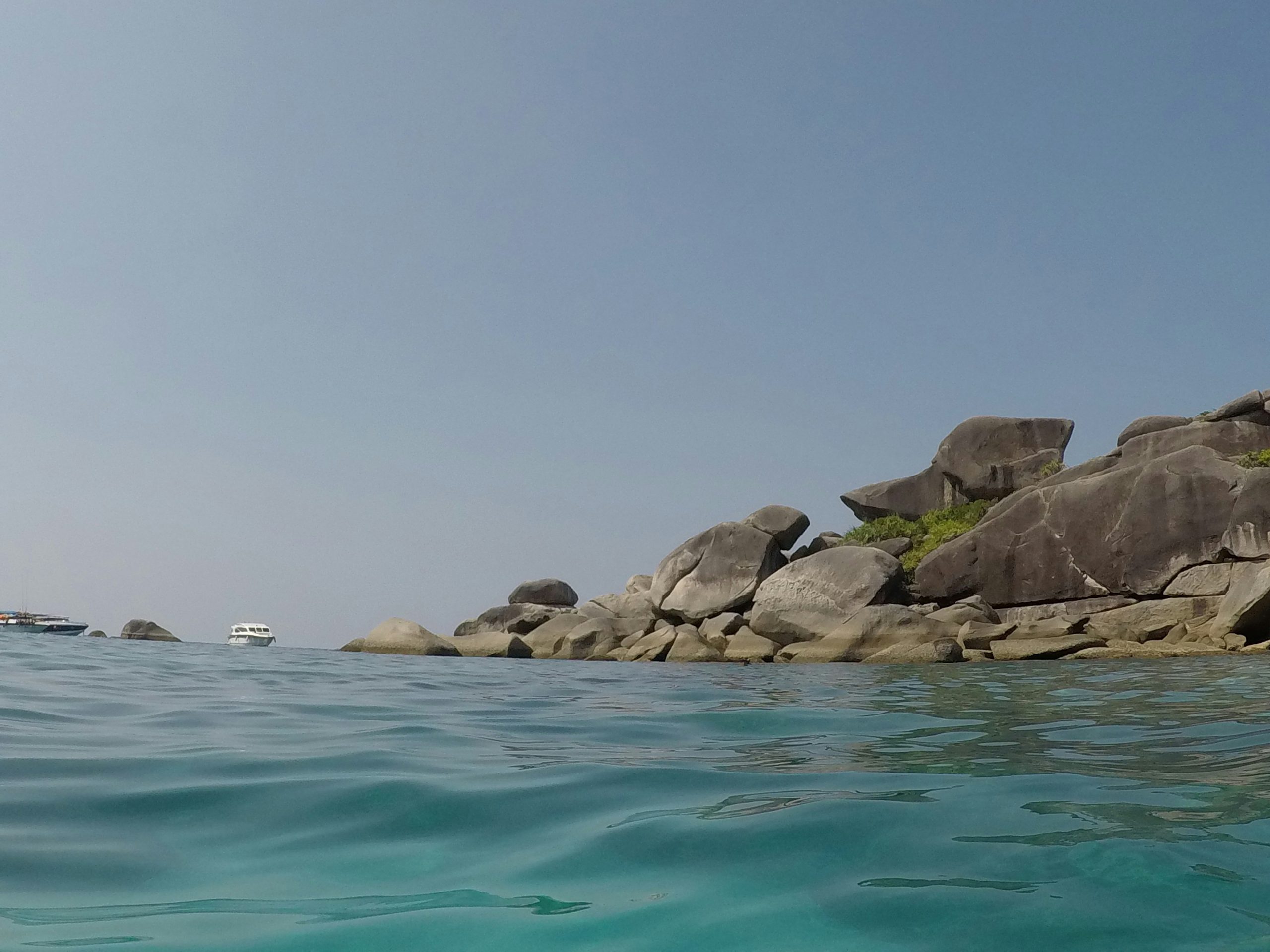Granite boulders in the Similan Islands, Thailand